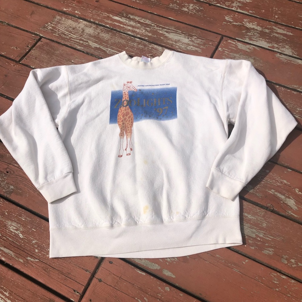 VTG Oregon Washington park zoo zoolights crewneck